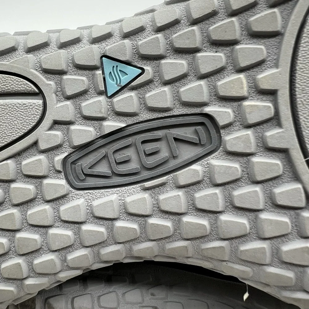 Keen SOLR Sandals Women's‎ Sz 10.5 Light Gray Ocean Wave Water Shoes